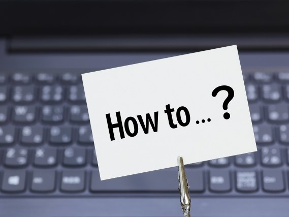 パソコンとHow to
