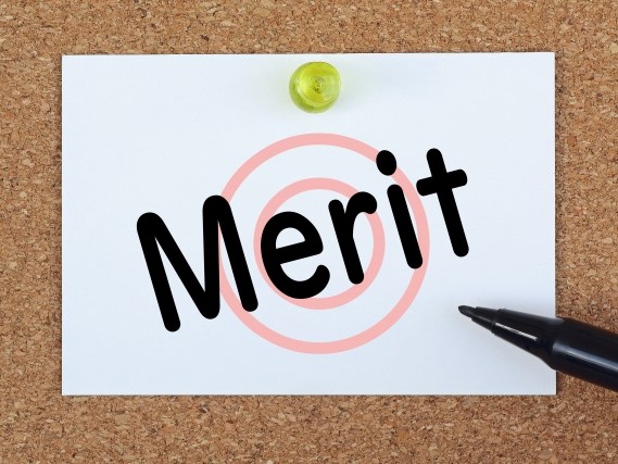 Meritの文字