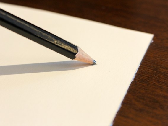 紙に書く