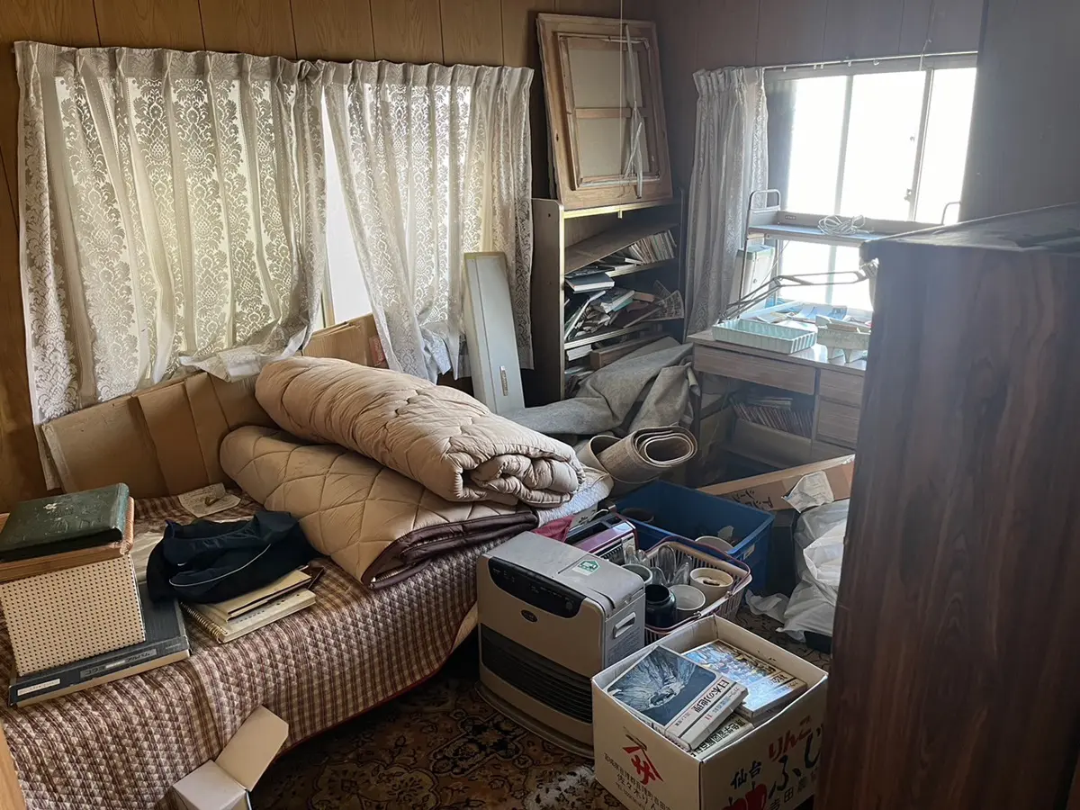 5LDKの一軒家から家財一式を整理させていただきました｜遺品整理業者の 